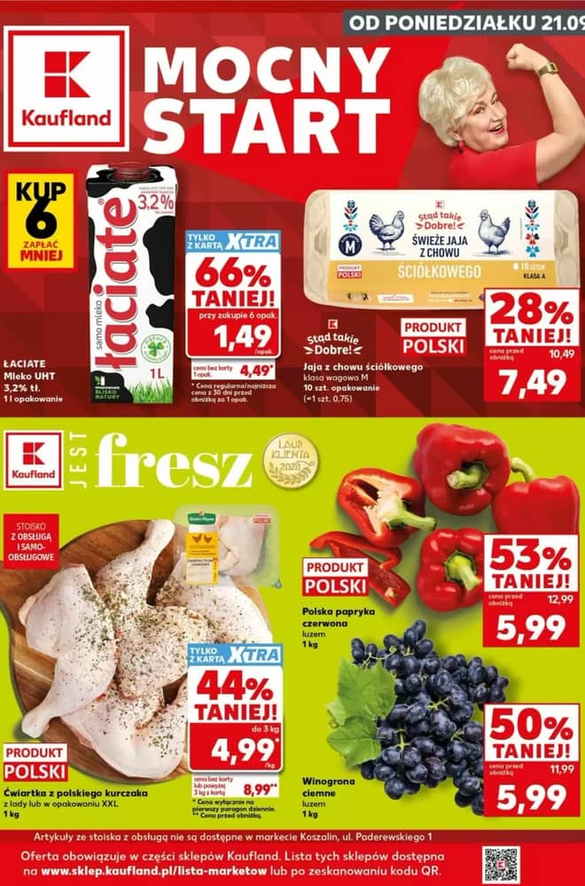 Okładka gazetki Kaufland, ważna 21–23 wrzesień 2026