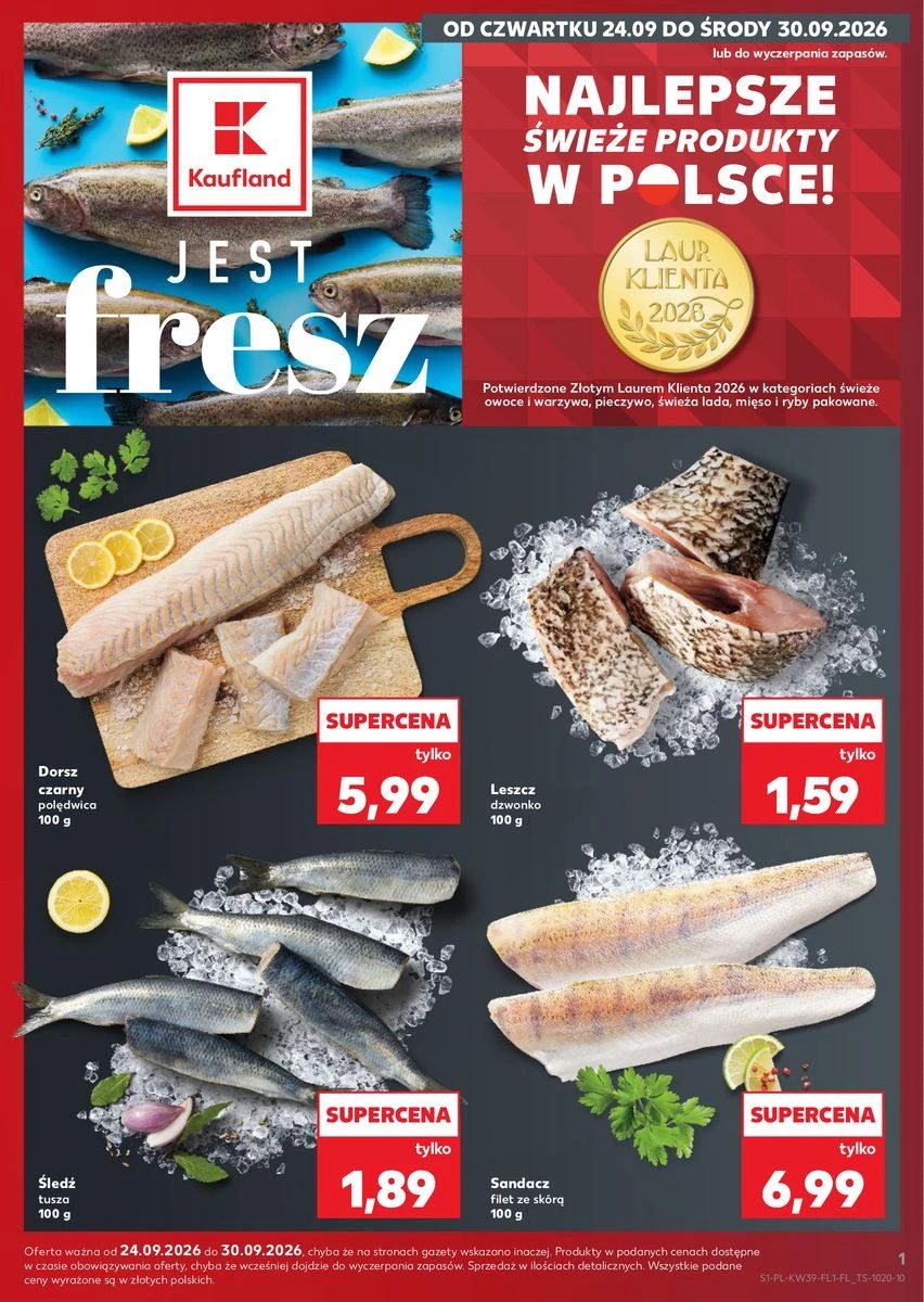 Gazetka Kaufland, strona 1 z 2