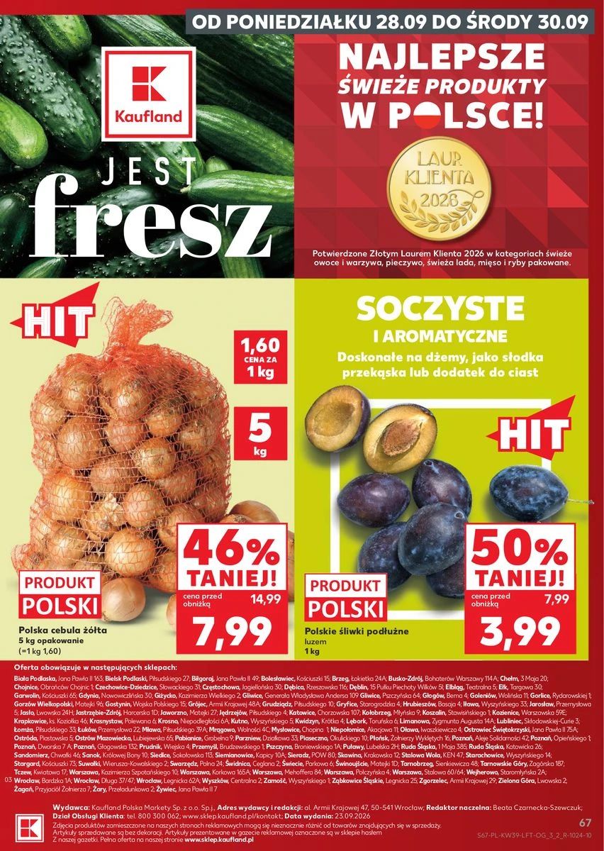 Gazetka Kaufland, strona 67 z 71