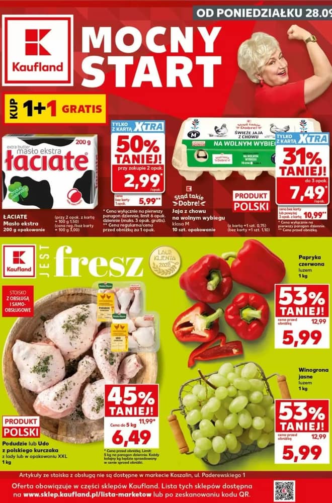 Okładka gazetki Kaufland, ważna 28–30 wrzesień 2026
