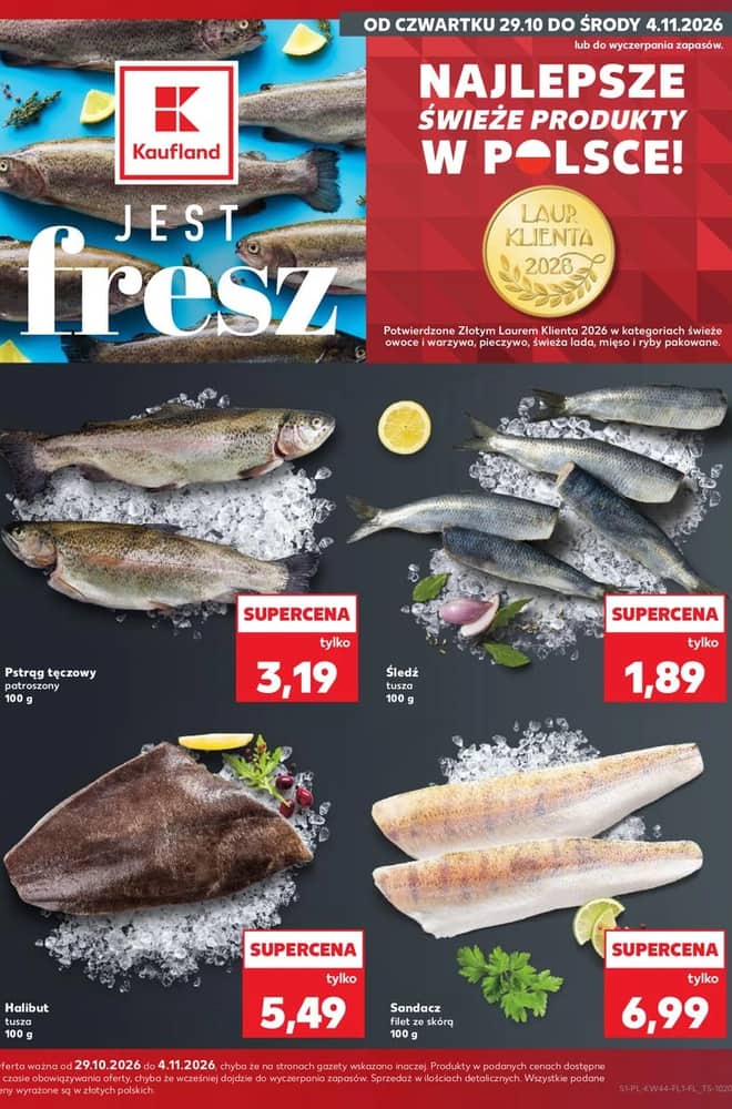 Okładka gazetki Kaufland, ważna 29 października 2026 – 4 listopada 2026