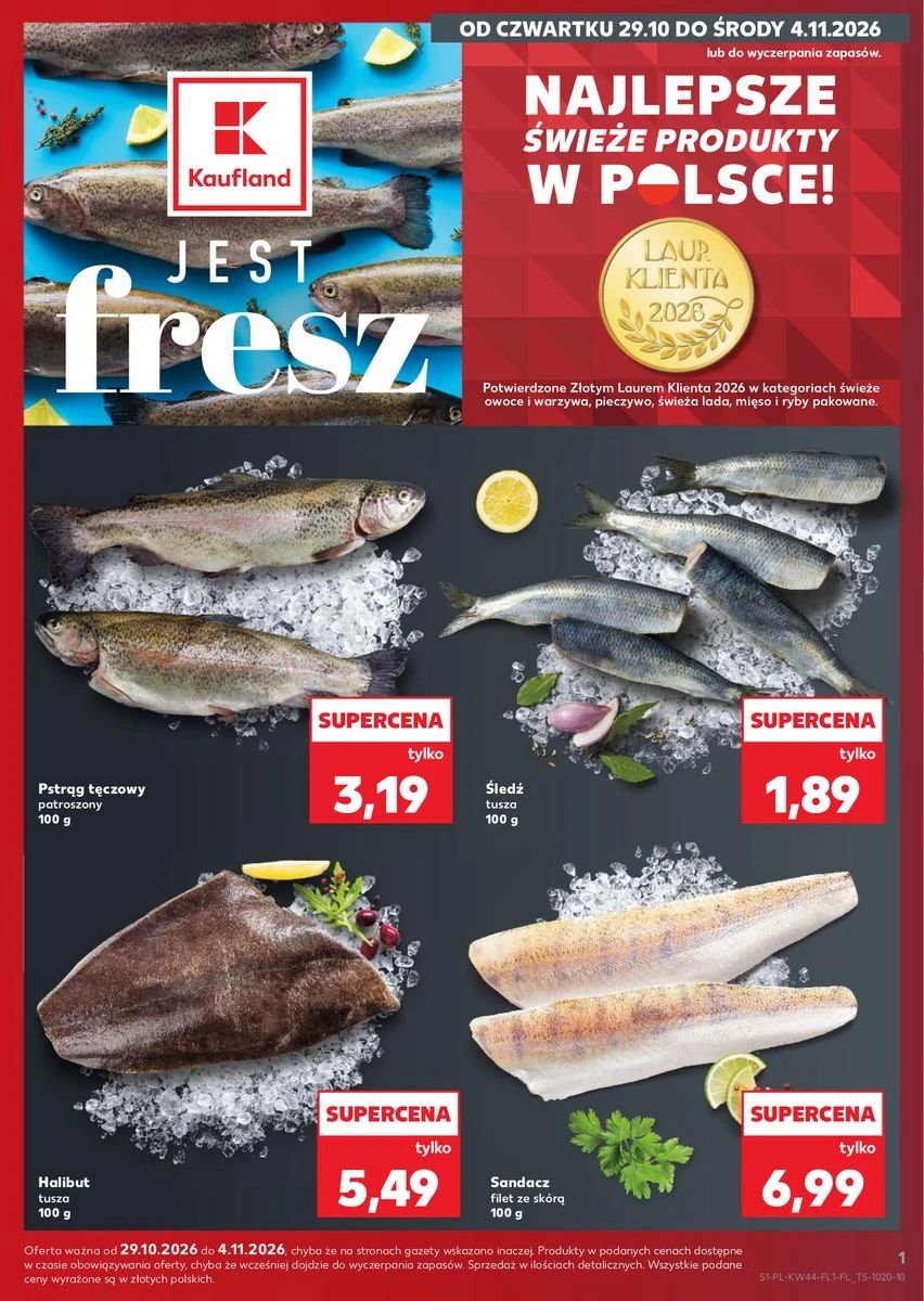 Gazetka Kaufland, strona 1 z 2