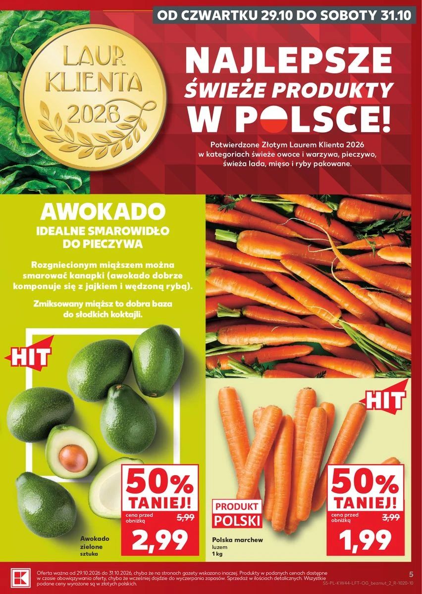 Gazetka Kaufland, strona 5 z 68