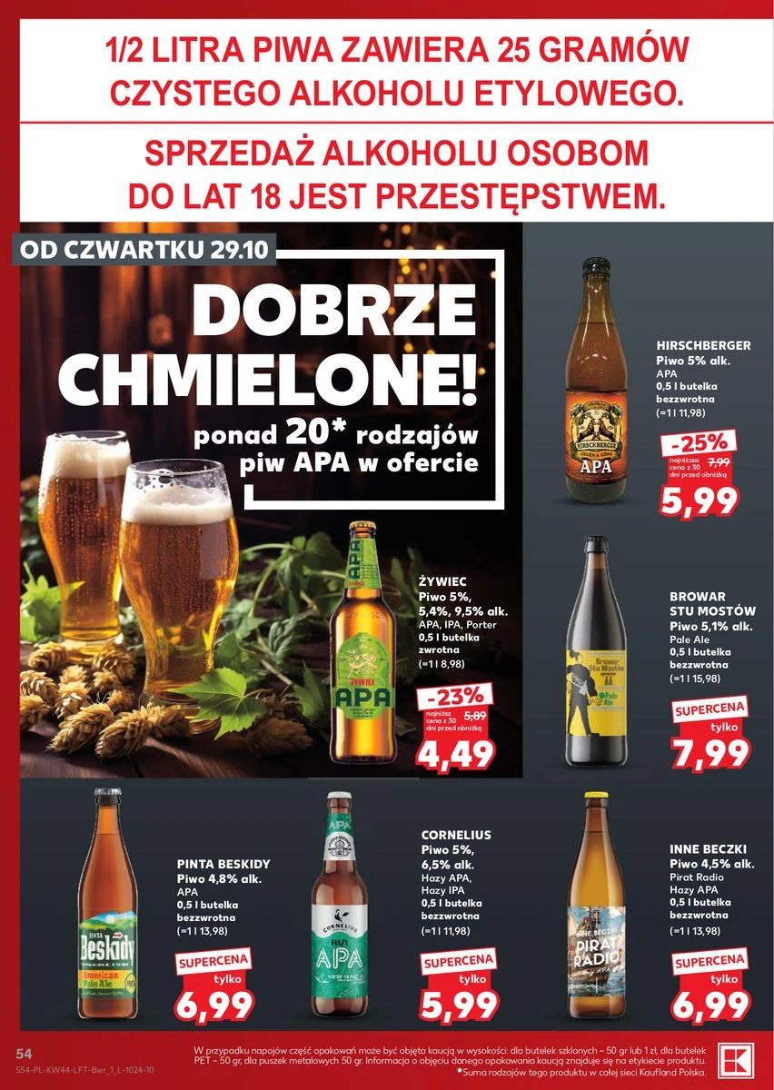 Gazetka Kaufland, strona 54 z 68