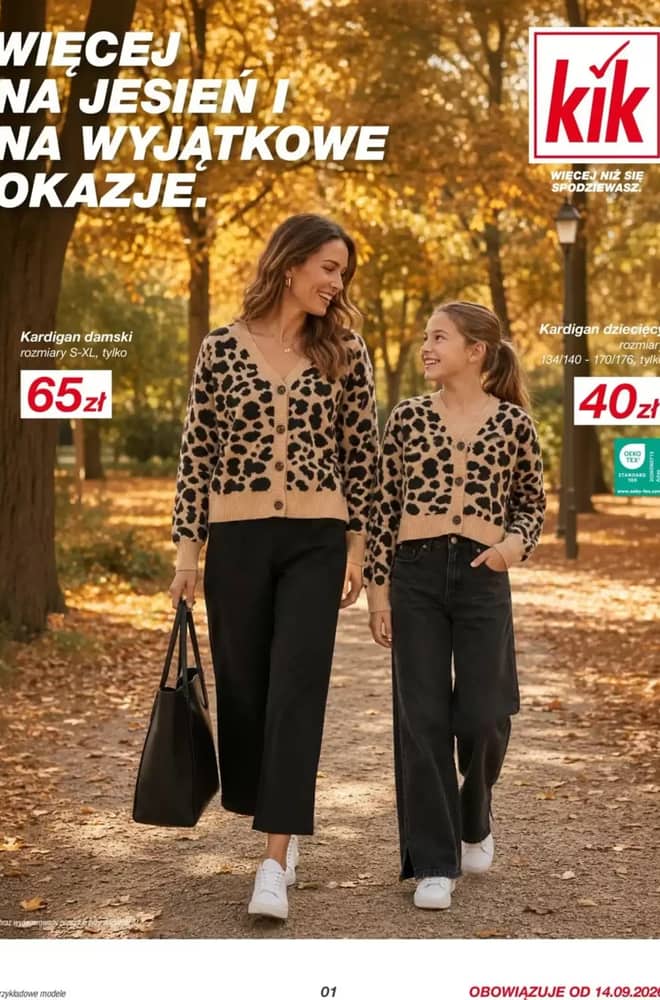 Okładka gazetki KiK, ważna 14–27 wrzesień 2026