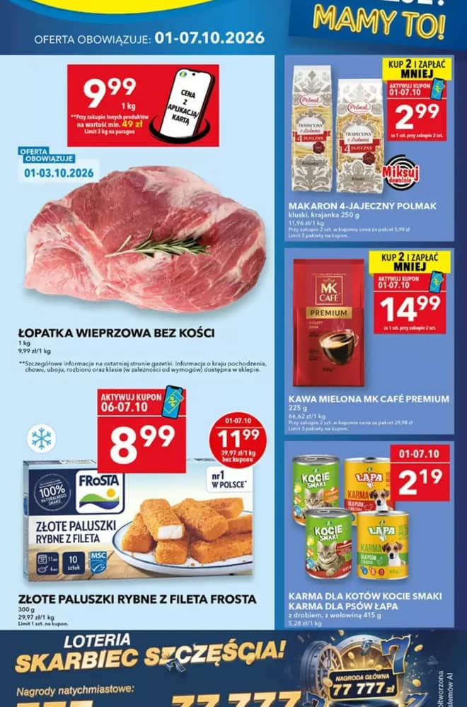 Okładka gazetki Lewiatan, ważna 1–7 październik 2026