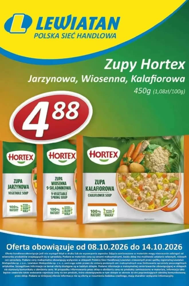 Okładka gazetki Lewiatan, ważna 7–14 październik 2026