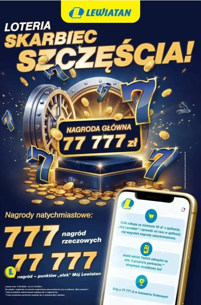 Okładka gazetki Lewiatan, ważna 30 września 2026 – 21 października 2026