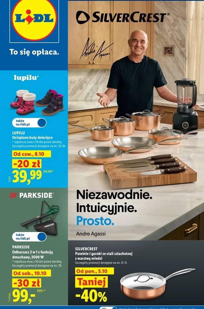 Okładka gazetki Lidl, ważna 5–10 październik 2026