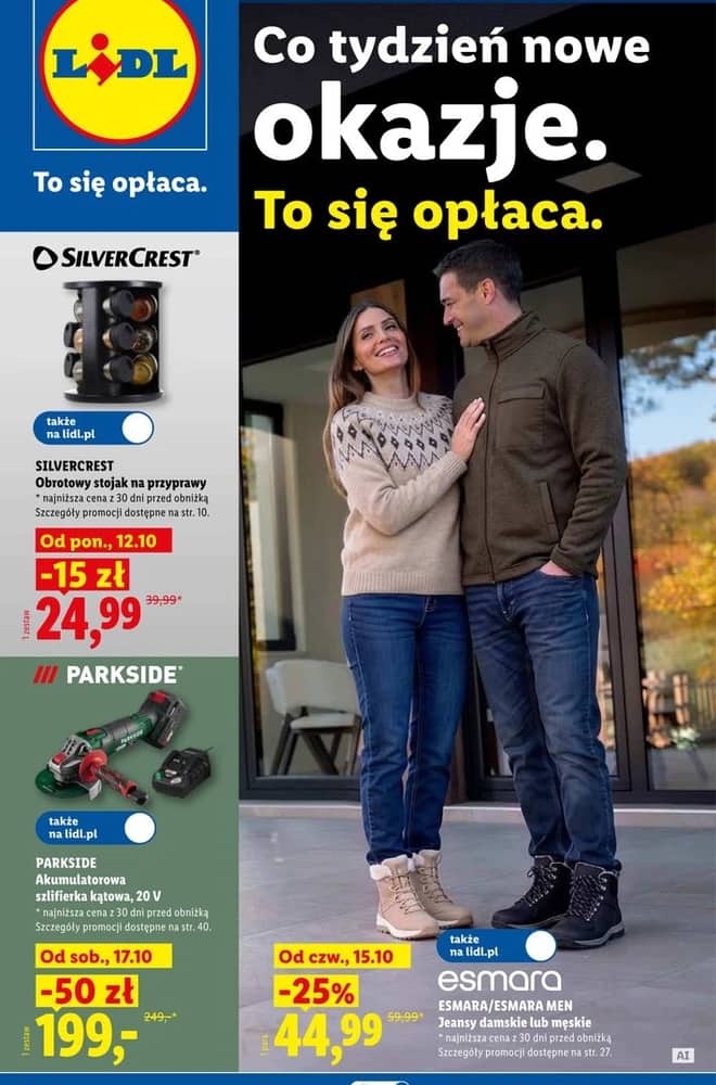 Okładka gazetki Lidl, ważna 12–24 październik 2026