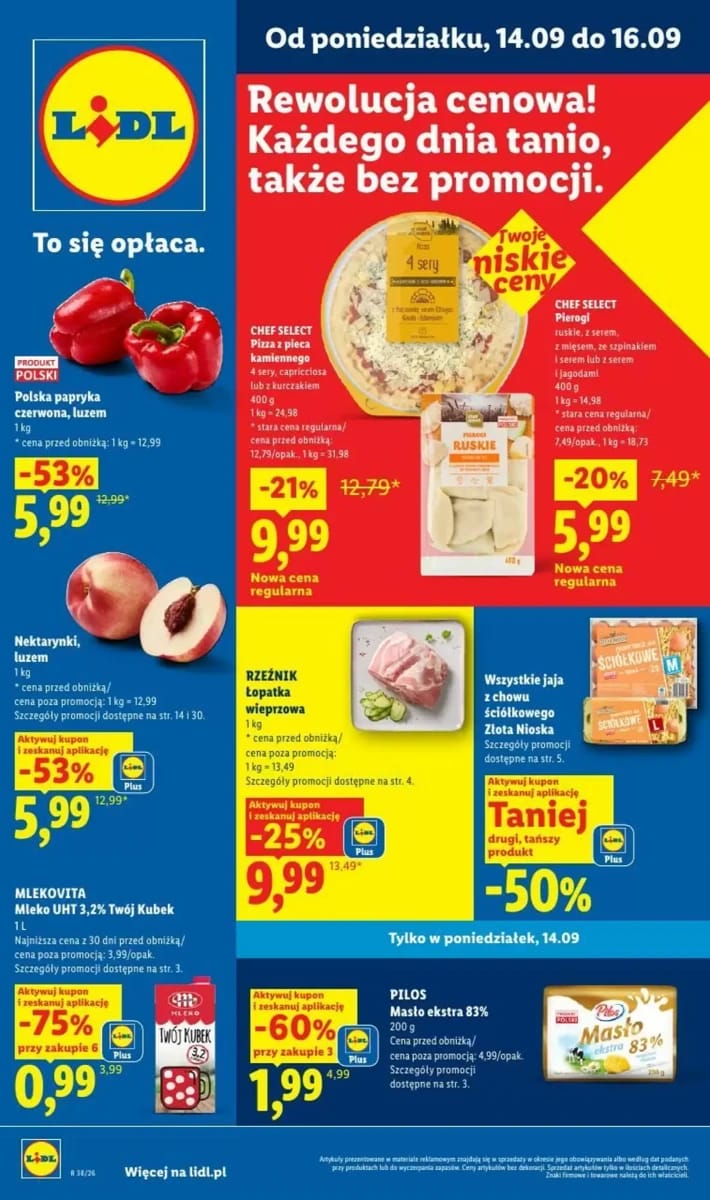 Gazetka Lidl, strona 1 z 81