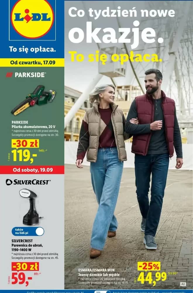 Okładka gazetki Lidl, ważna 14–19 wrzesień 2026