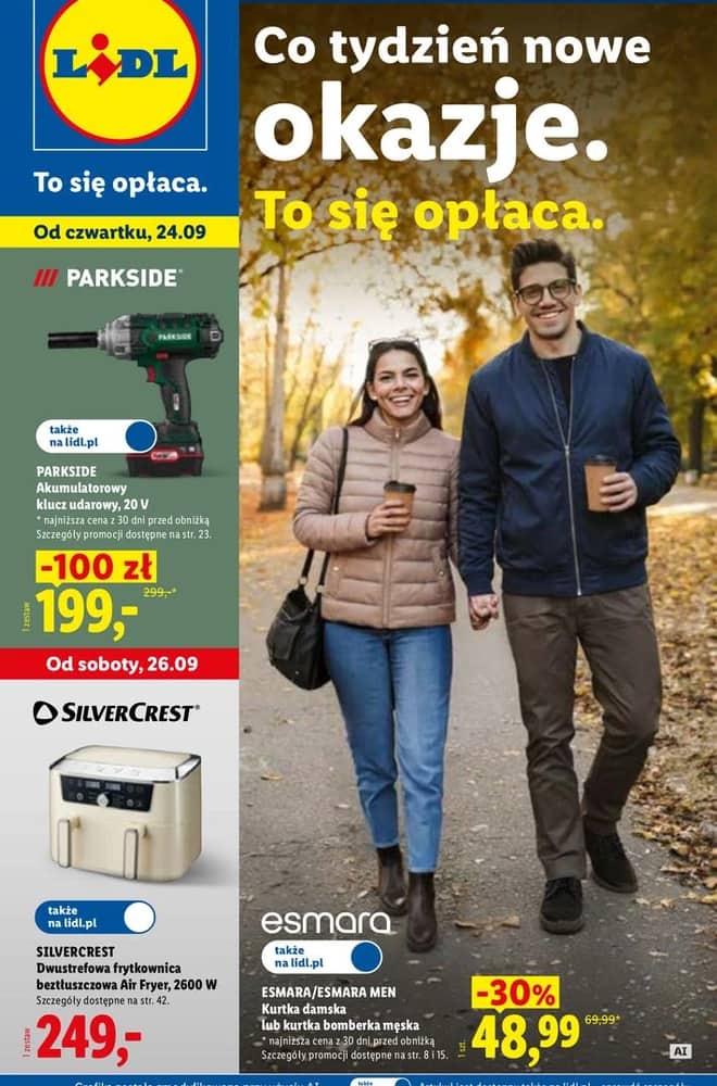 Okładka gazetki Lidl, ważna 21–26 wrzesień 2026