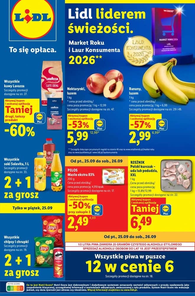 Okładka gazetki Lidl, ważna 24–26 wrzesień 2026