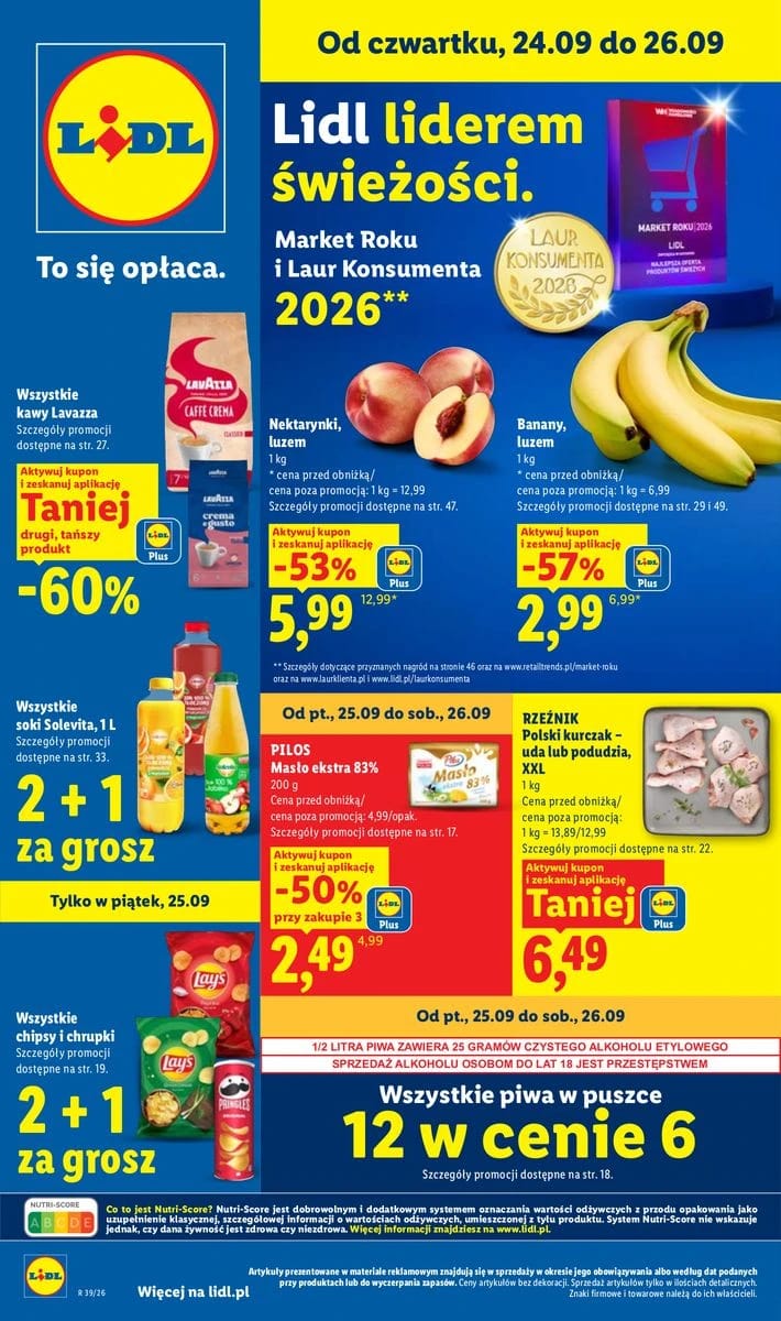 Gazetka Lidl, strona 1 z 105