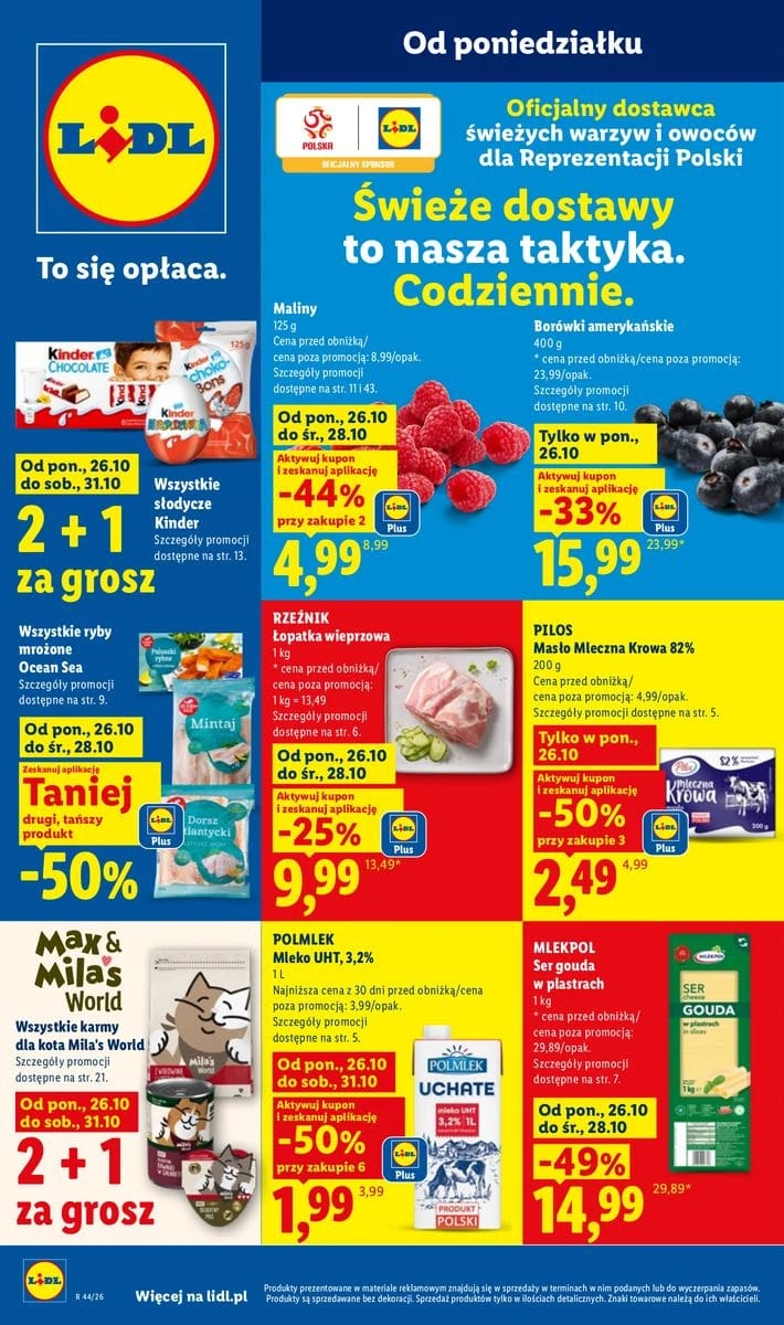 Gazetka Lidl, strona 1 z 105