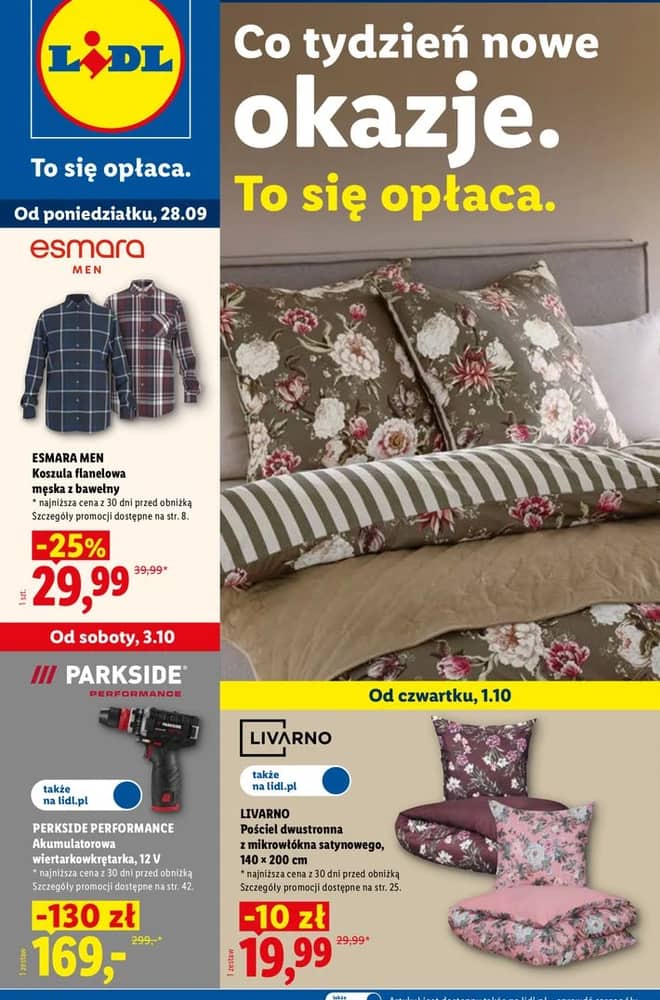 Okładka gazetki Lidl, ważna 28 września 2026 – 3 października 2026
