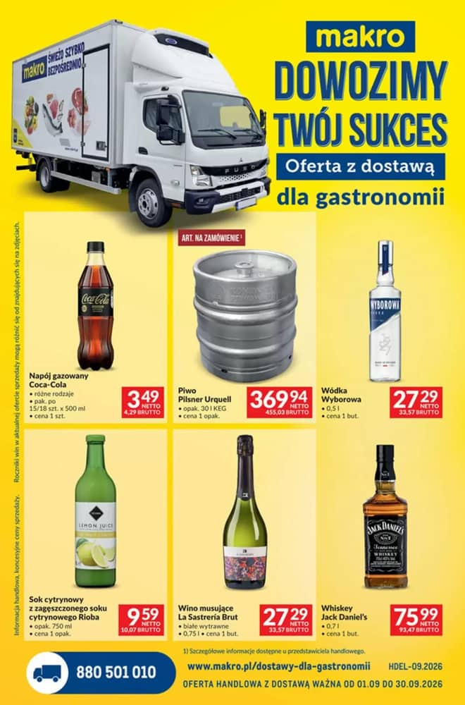 Okładka gazetki Makro, ważna 1–30 wrzesień 2026