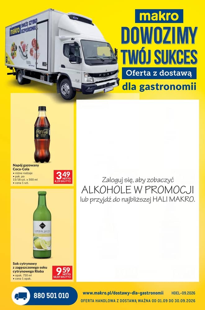 Okładka gazetki Makro, ważna 1–30 wrzesień 2026