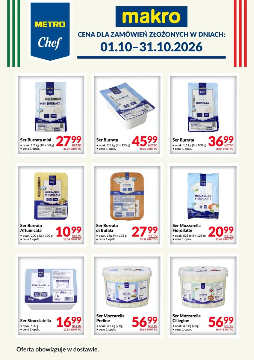 Gazetka Makro, strona 1 z 2