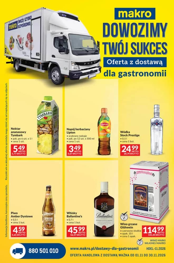 Okładka gazetki Makro, ważna 1–30 listopad 2026