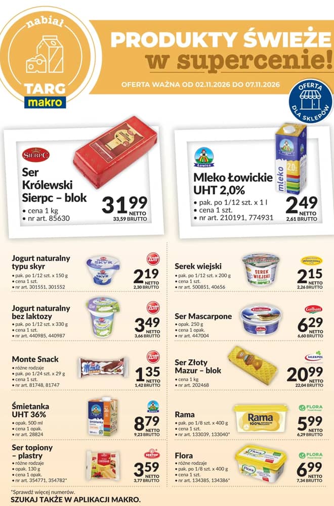 Okładka gazetki Makro, ważna 2–7 listopad 2026