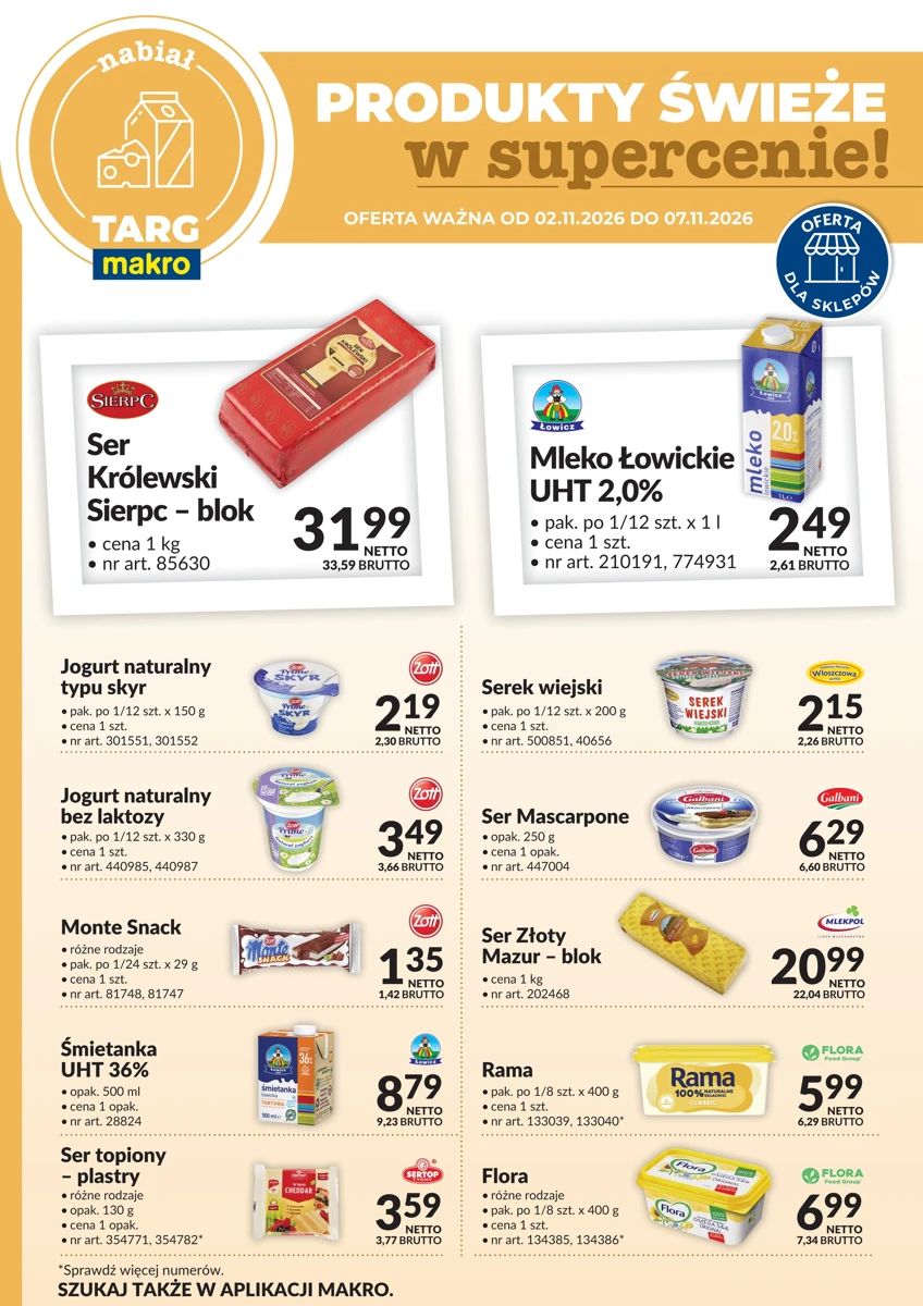 Gazetka Makro, strona 1 z 8