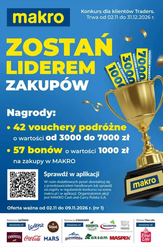 Okładka gazetki Makro, ważna 2–9 listopad 2026