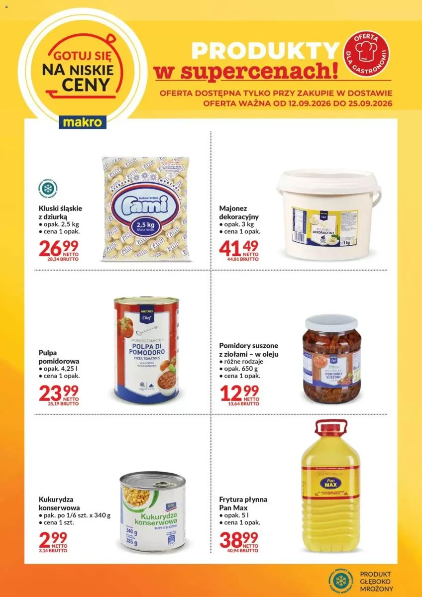 Gazetka Makro, strona 1 z 2