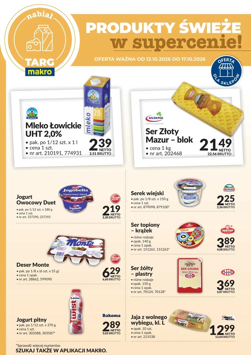 Gazetka Makro, strona 1 z 1