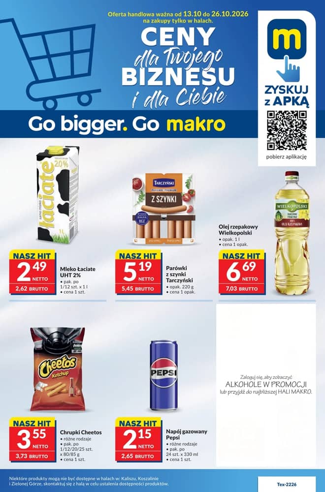Okładka gazetki Makro, ważna 13–26 październik 2026