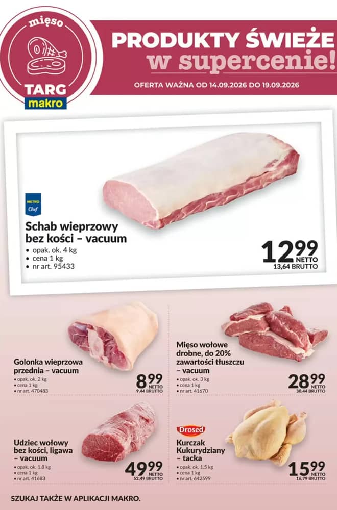 Okładka gazetki Makro, ważna 14–19 wrzesień 2026