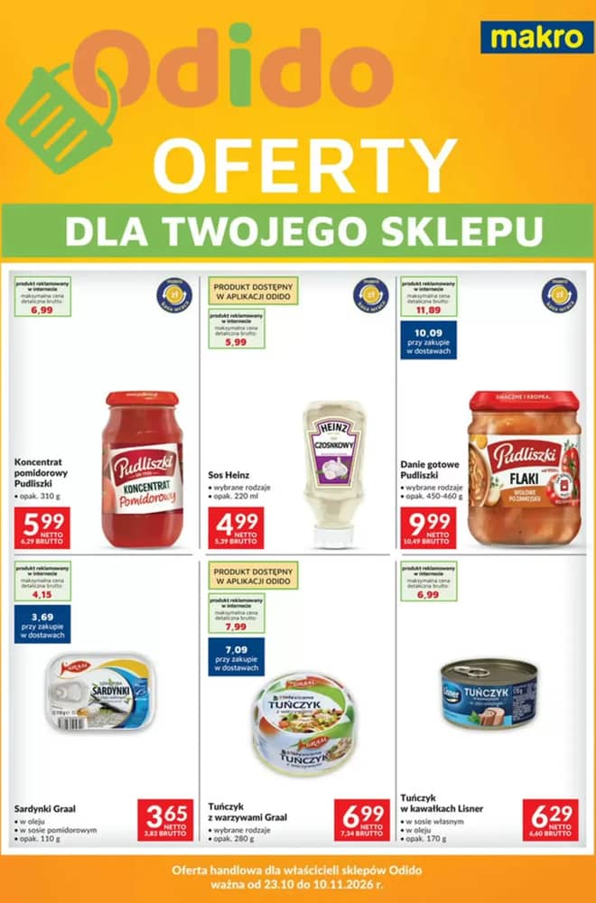 Okładka gazetki Makro, ważna 23 października 2026 – 10 listopada 2026