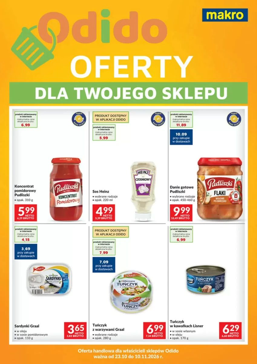Gazetka Makro, strona 1 z 4