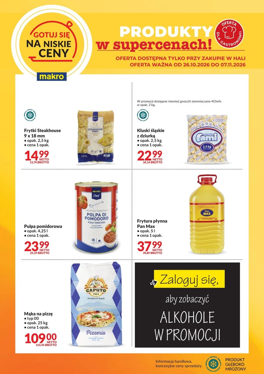 Gazetka Makro, strona 1 z 2