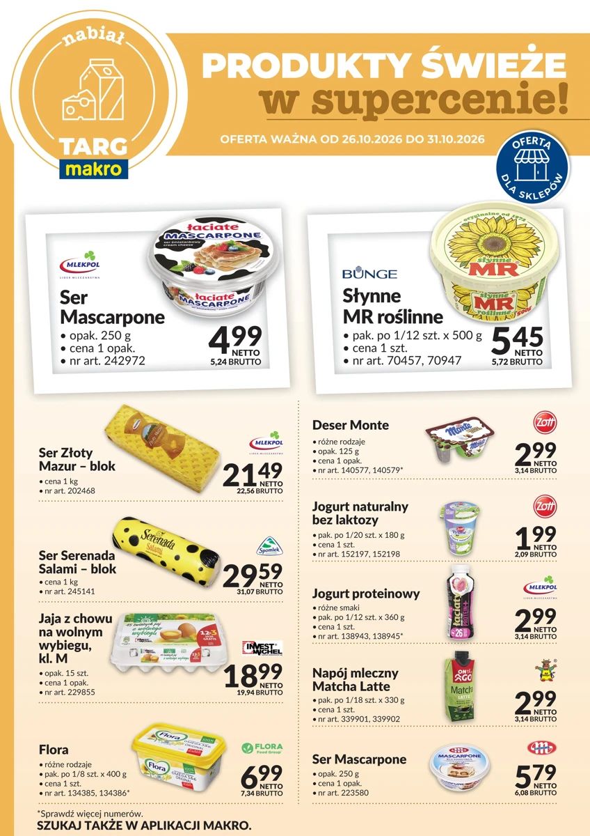 Gazetka Makro, strona 1 z 8