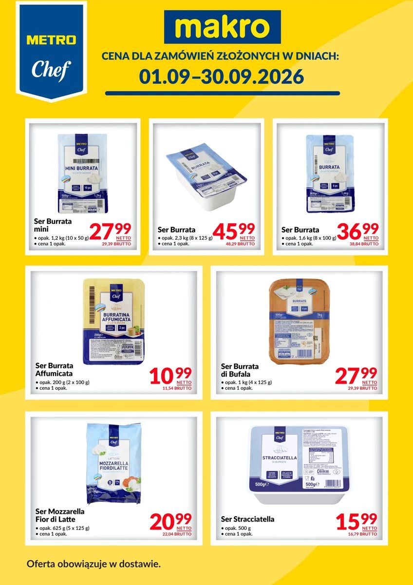 Gazetka Makro, strona 1 z 3