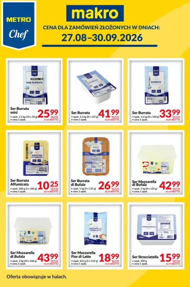 Okładka gazetki Makro, ważna 27 sierpnia 2026 – 30 września 2026