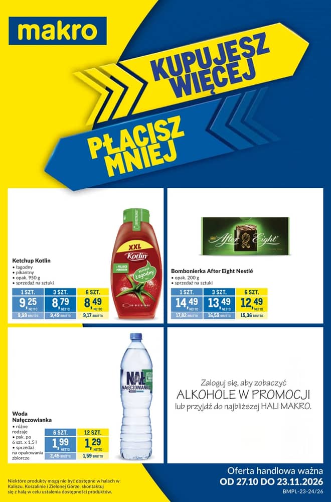 Okładka gazetki Makro, ważna 27 października 2026 – 23 listopada 2026