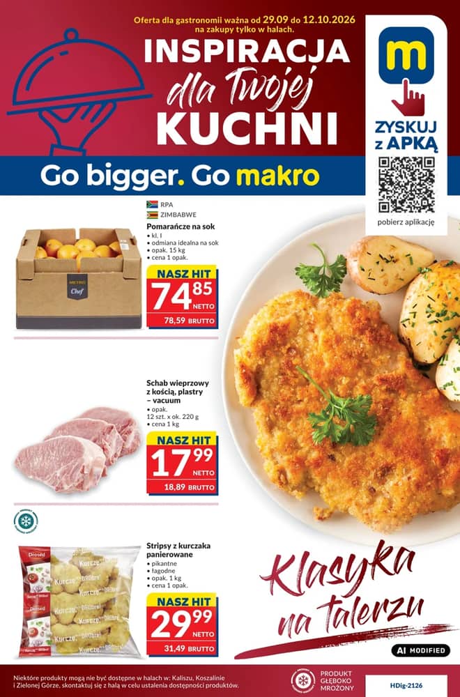 Okładka gazetki Makro, ważna 29 września 2026 – 12 października 2026
