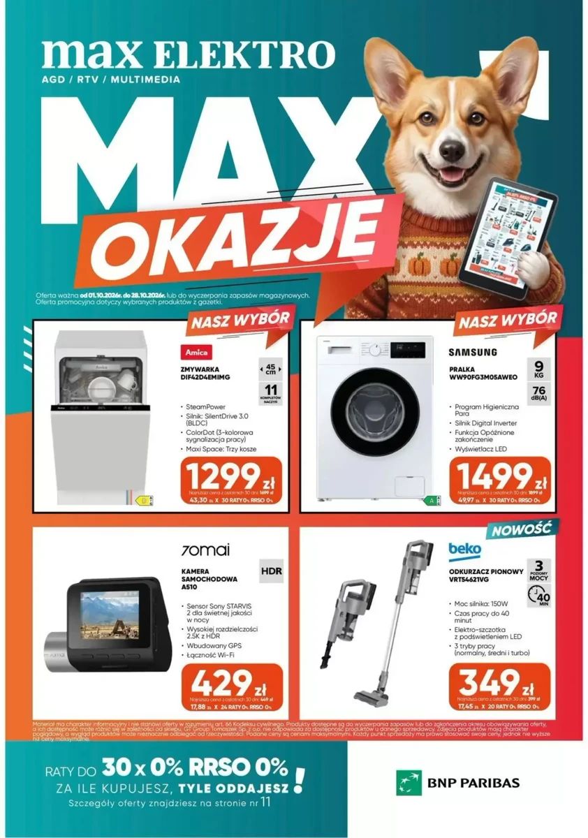 Gazetka Max Elektro, strona 1 z 12