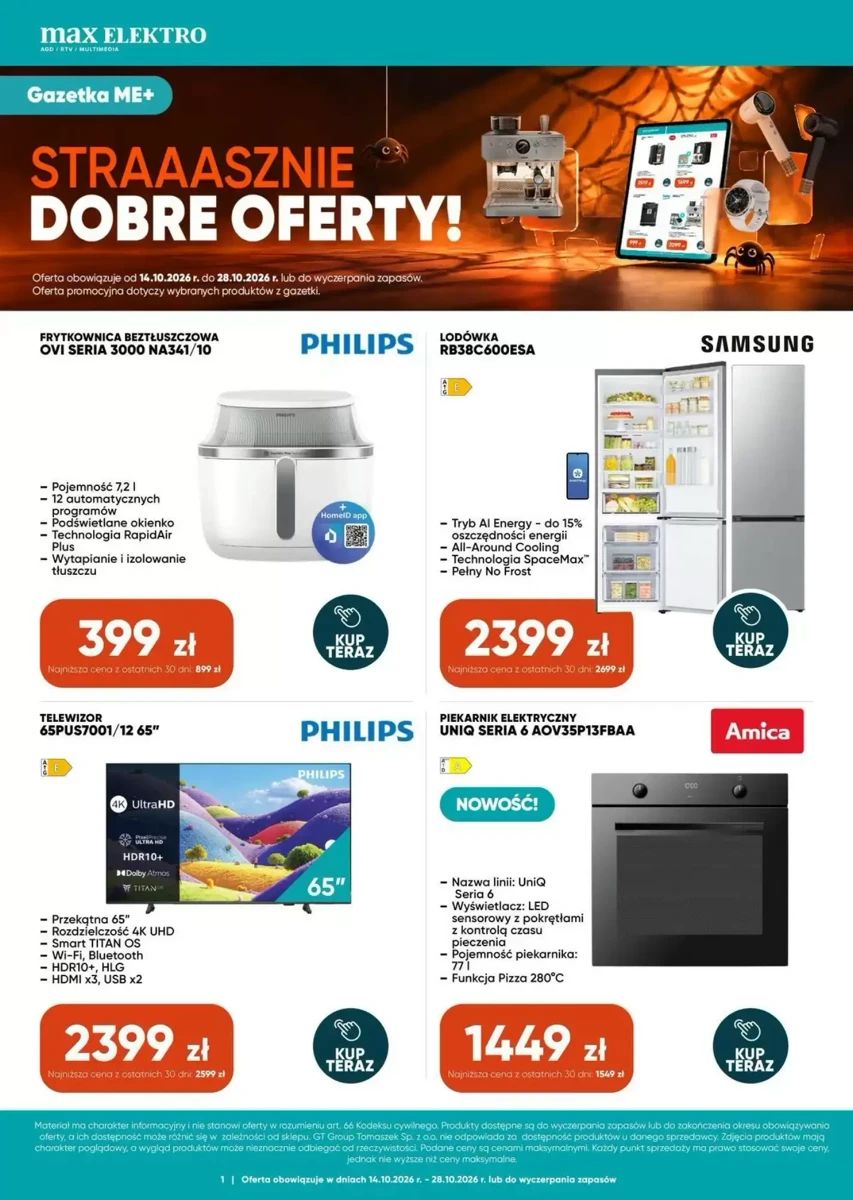 Gazetka Max Elektro, strona 1 z 19