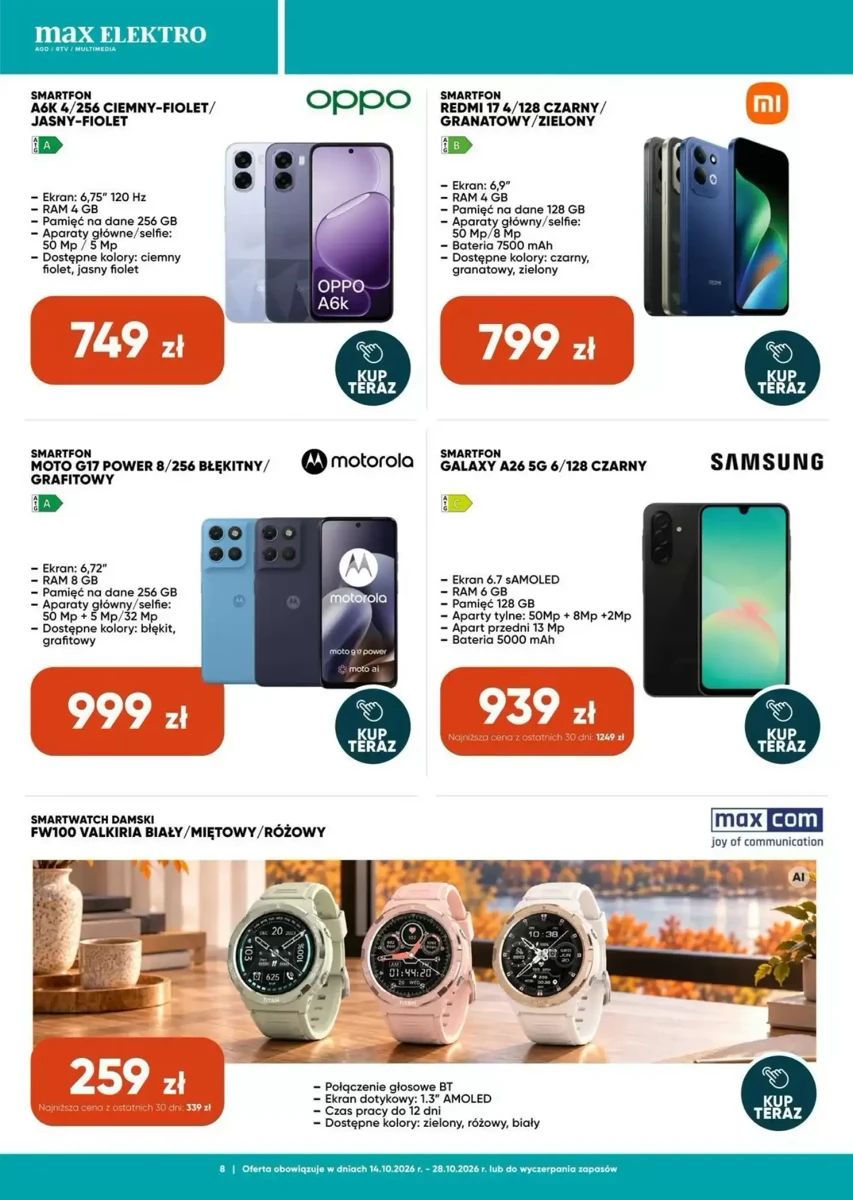Gazetka Max Elektro, strona 8 z 19