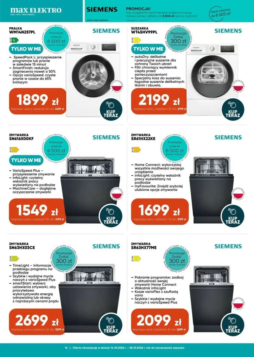 Gazetka Max Elektro, strona 14 z 19