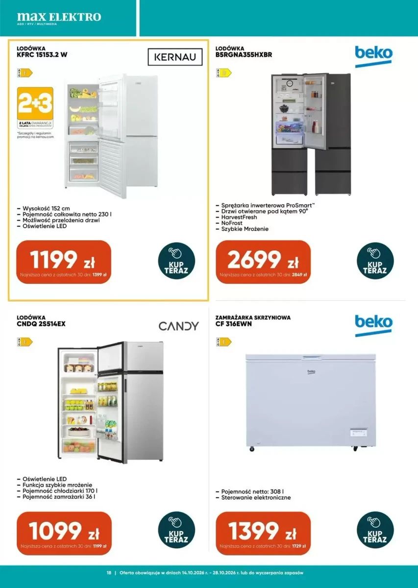 Gazetka Max Elektro, strona 18 z 19
