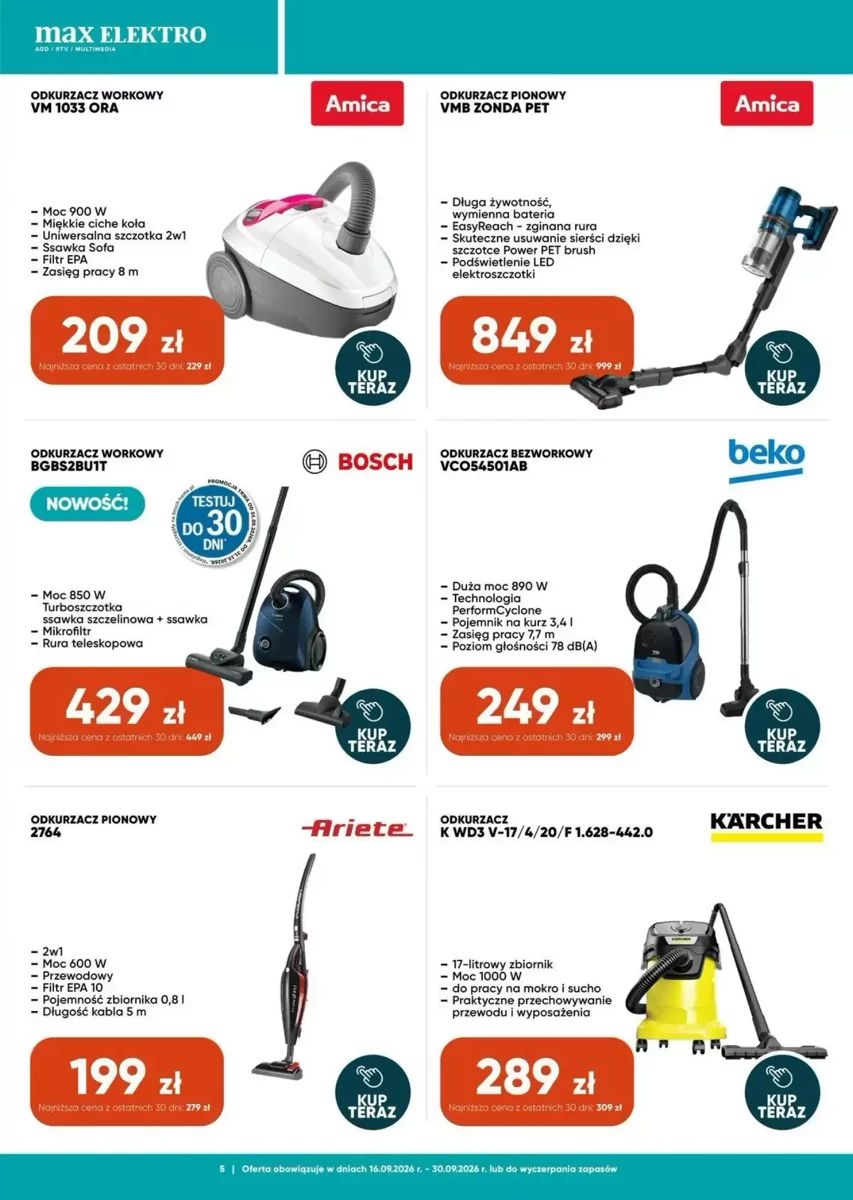 Gazetka Max Elektro, strona 5 z 17
