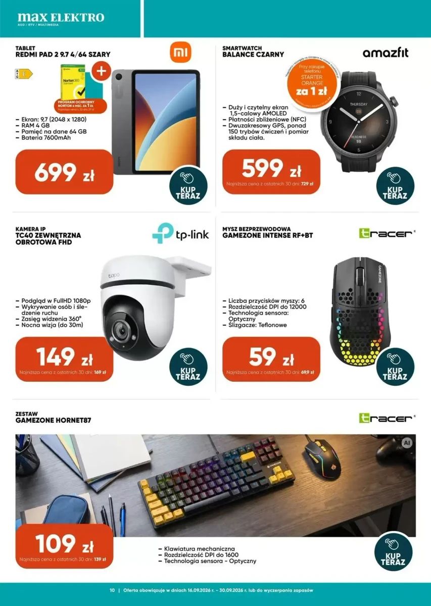 Gazetka Max Elektro, strona 10 z 17