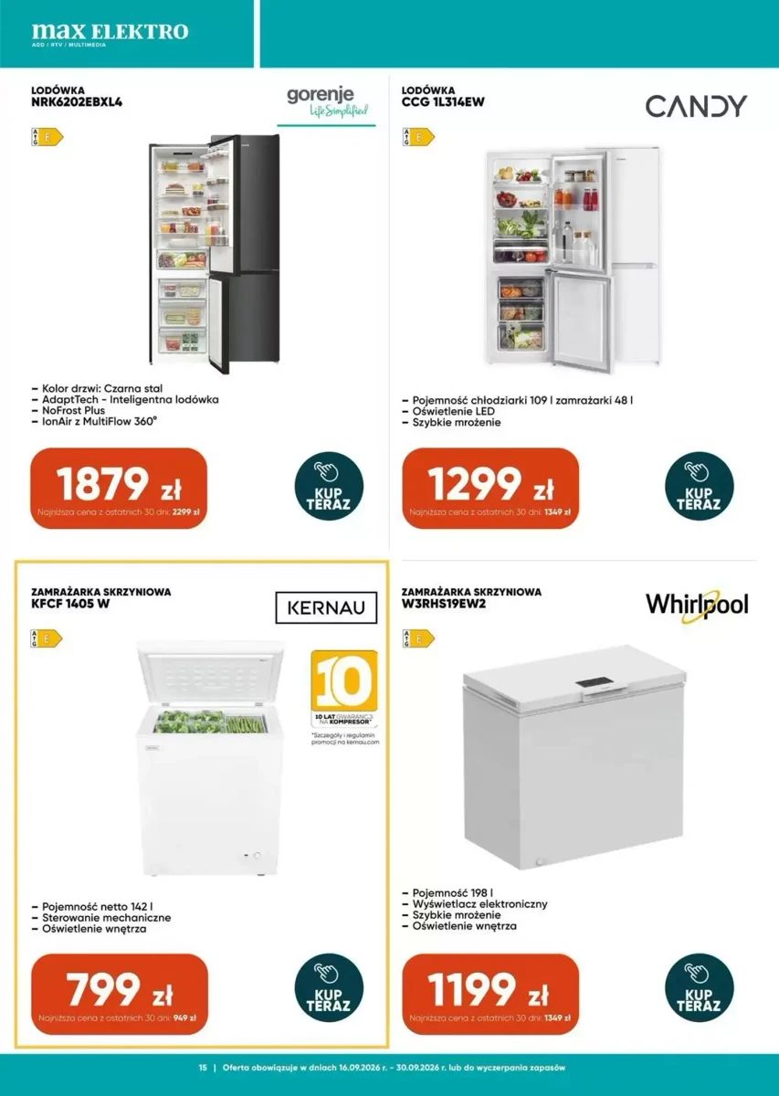 Gazetka Max Elektro, strona 15 z 17