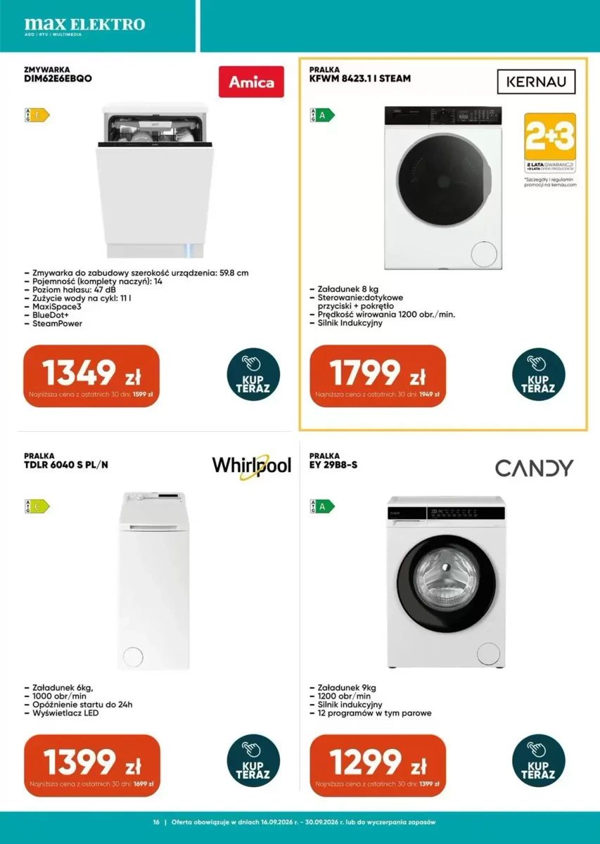 Gazetka Max Elektro, strona 16 z 17