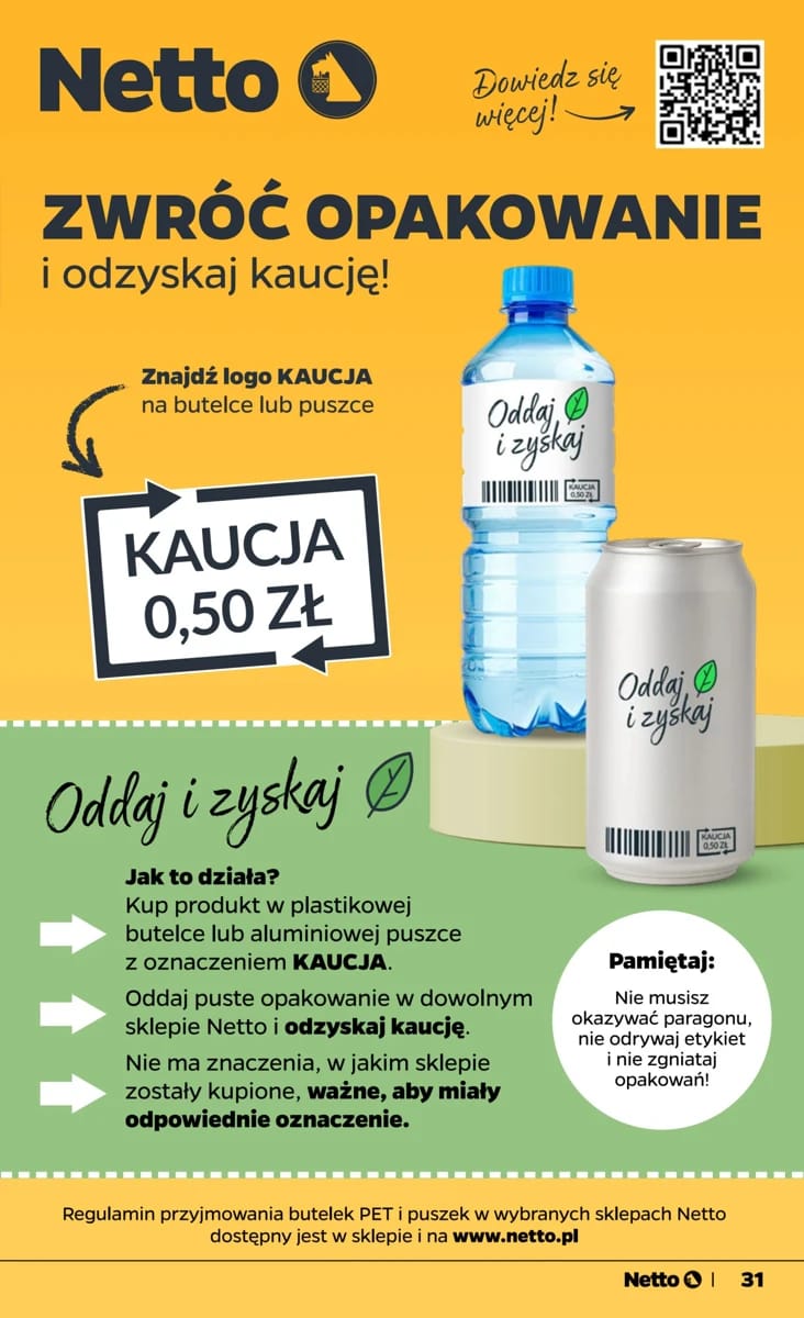 Gazetka Netto, strona 31 z 40